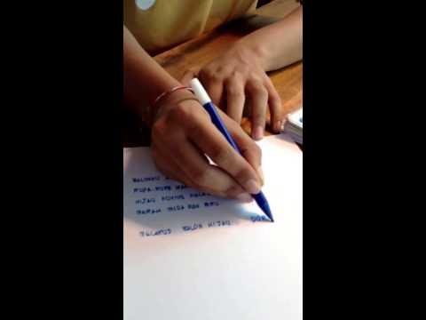 how to write upside down