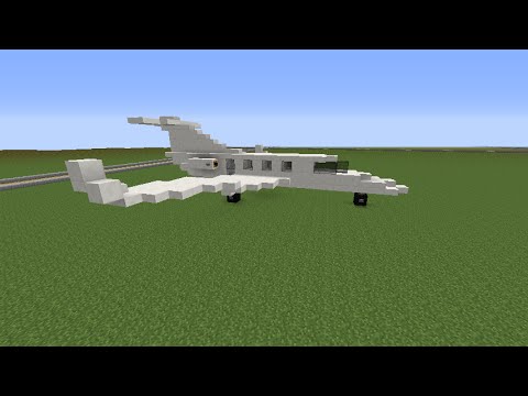 how to make a jet in minecraft