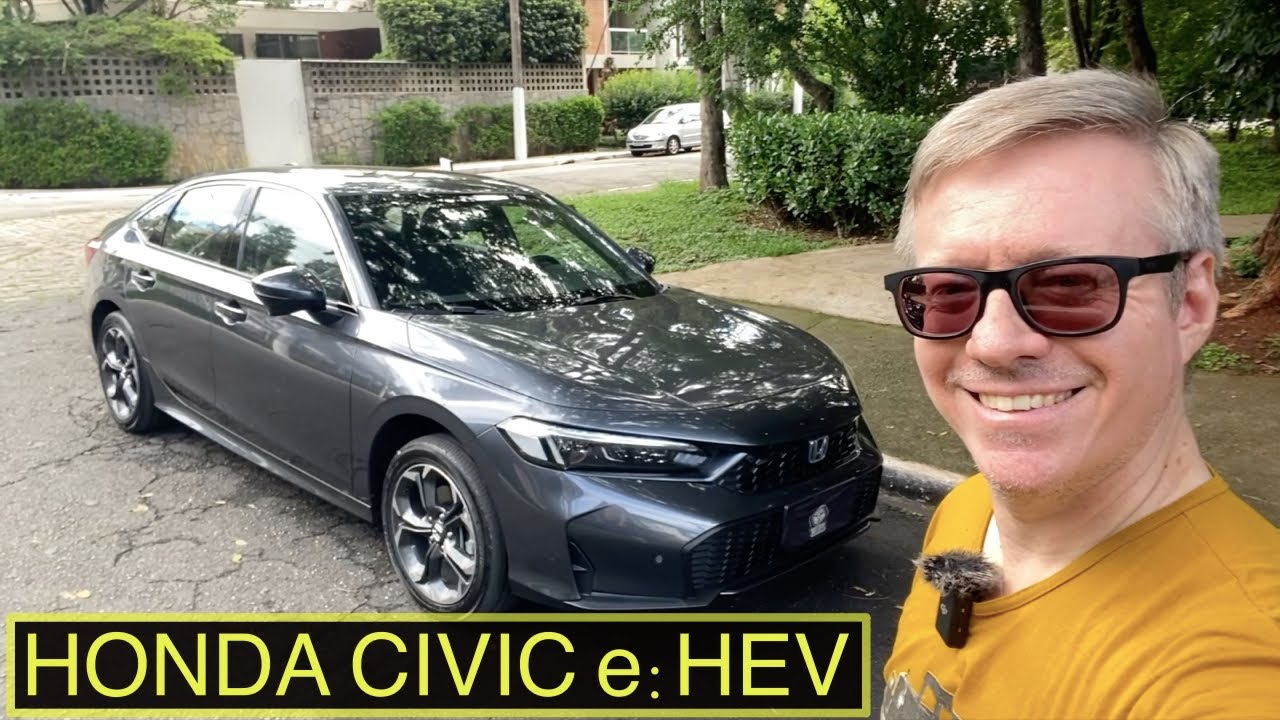 HONDA CIVIC e:HEV: ótimo conjunto mas preço salgado