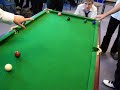 lucky snooker shot