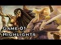 Magic the Gathering Highlights Solar Control Vs Glissa Ramp G1 (04-06-2012)