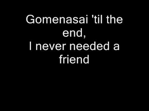 Lyrics to Gomenasai by t.A.T.u