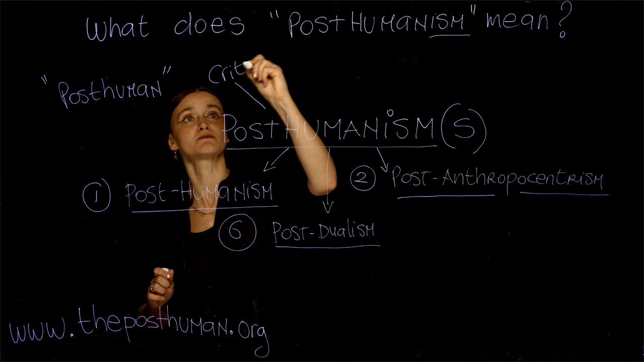 3. ¿Qué es el Posthumanismo?