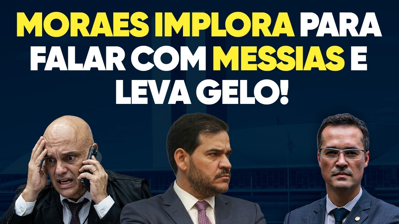 Desesperado, Moraes tenta ligar para Messias mas é IGNORADO!