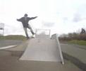 Py massive ollie over funbox
