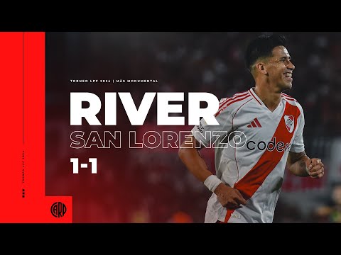 River 1 - San Lorenzo 1 [RESUMEN COMPLETO]