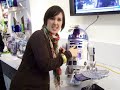 It was the gadget everyone wanted to see at CES. Now in London, Shiny Media's Susi Weaser takes a closer look at the R2D2 media centre, with better video.