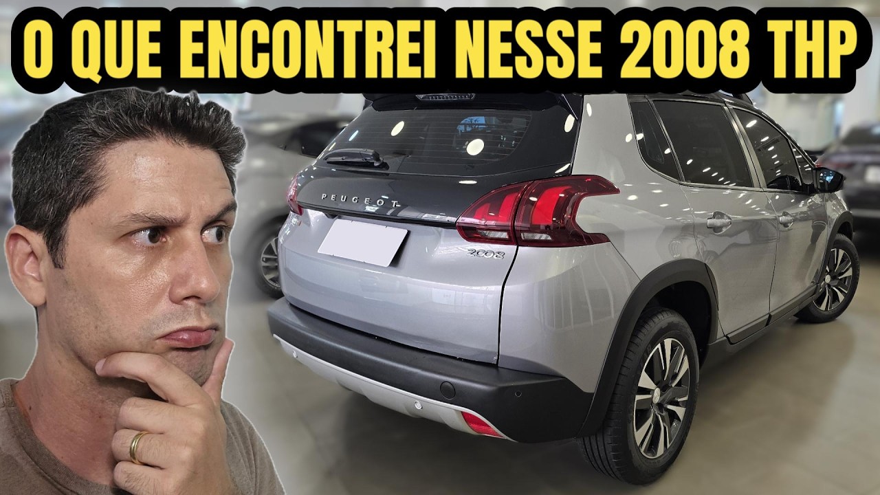 Peugeot 2008 Griffe THP 2023 no serviço de avaliação avulsa // Caçador de Carros