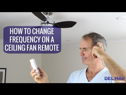 how to sync hunter fan remote
