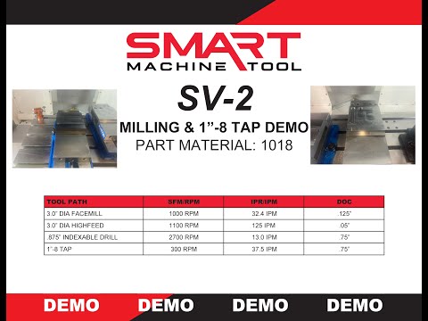 SMART MACHINE TOOL SV-2 Vertical Machining Centers | HHH Machine Tool Sales (1)