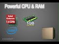 QNAP TS-509 Pro Turbo NAS5 bay Hot-swappableALL-in-ONEQNAP Turbo NASfor SMB / EnterpriseSuperior PerformanceHigh ReliabilityFlexible ManageabilityPowered by Intel Celeron 1.6GHz CPU, 1GB DDRII memoryDual Gigabit LAN Ports for More Deployment Options (failover, load balancing, Multi-IP setting)S.M.A.R.T & Advanced HDD Health Scanning (HHS)Advanced RAID Management with Hot-swap Design Online RAID Capacity ExpansionOnline RAID Level MigrationUnique Touch-N-Go PC-less InstallationSchedule Power on/ offWake on LANUnique DOM Architecture with Embedded Fail-safe Dual OSEncrypted Remote Replication by RsyncSupport Windows ADSecure Data Storage, Access, and Sharing