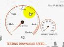 Sprint EVDO speed test A900/laptop