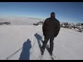 Borovets Bulgaria high speed ski run Borovets Bulgaria high speed ski run
