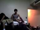 Phil, Kris, and Minh just living live in the dorms