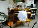 97 yr old Great-Grandma playing piano