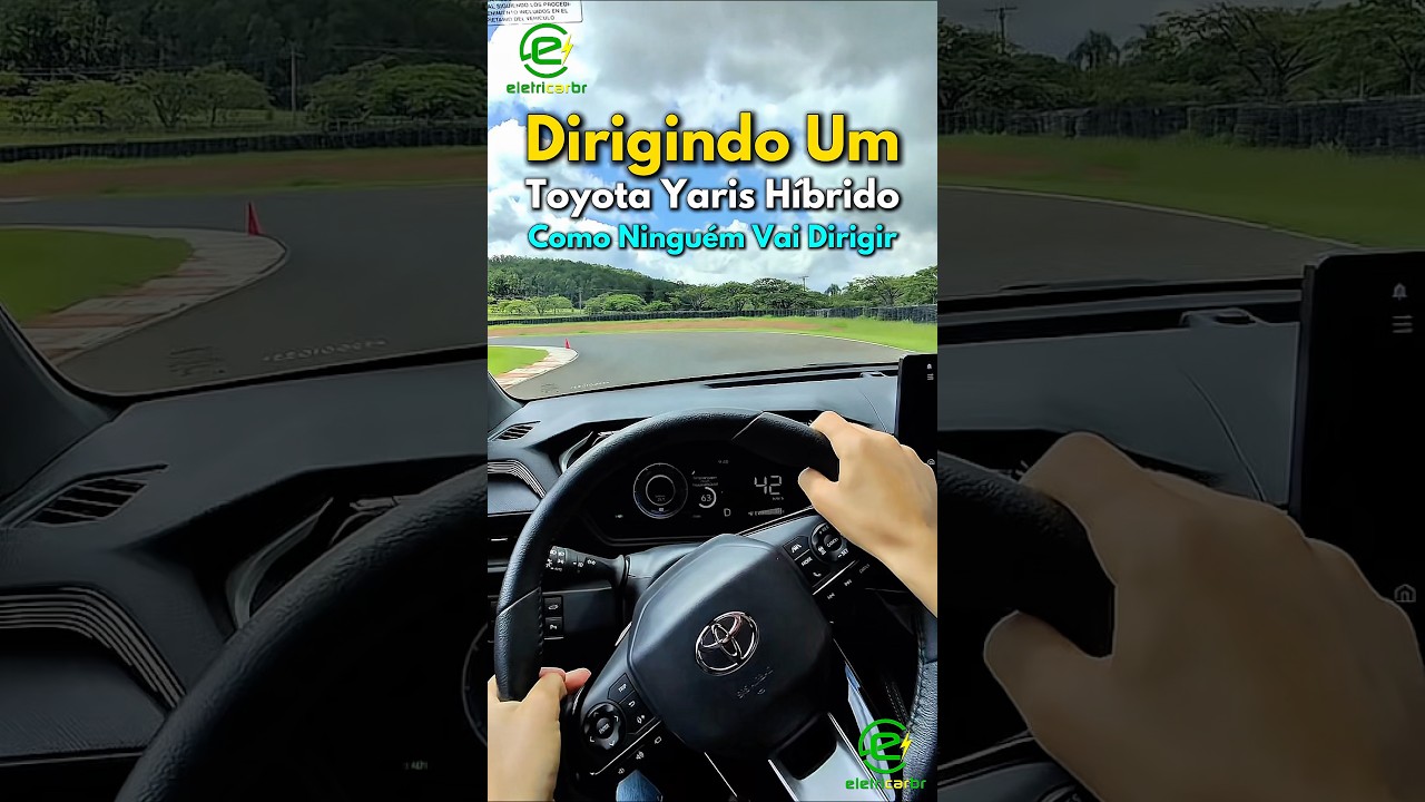 Acalentando Toyota Yaris Híbrido como Nenhum Comprador Pretende (na Pista e sem Foco em Consumo)
