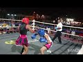 Chariel Reyes vs Wendy Rostran, 130 LB. Sab 3 Oct 2026. Siuna vs Río Blanco.