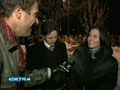 Courteney Cox at Extra - Sundance Festival