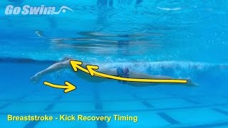 Breaststroke - Kick Recovery Timing