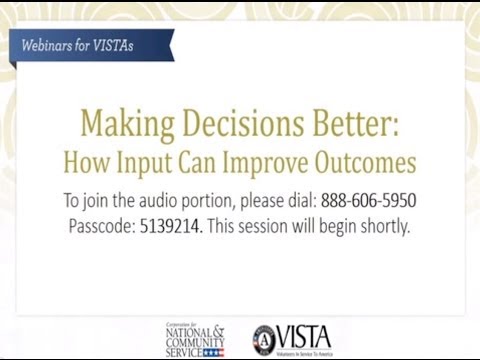how to involve others in decision making