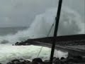 Grosse houle à La Réunion