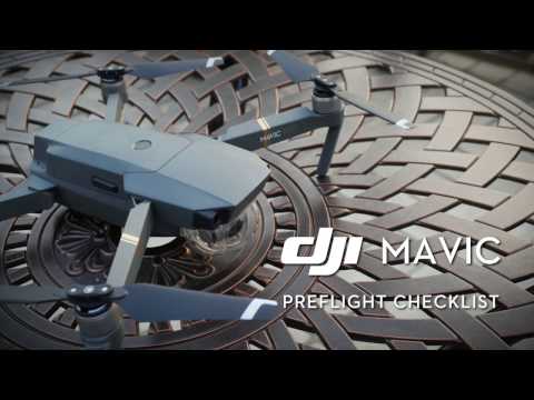 DJI Mavicâ€”Preflight Checklist