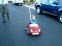 Tyler driving power wheels