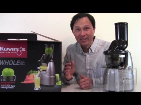Kuvings Whole Slow Juicer with 3