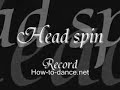 Bboy Aichi Headspin