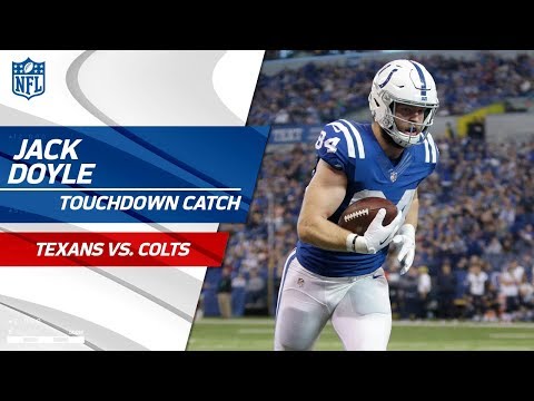 Video: Jacoby Brissett Hits Jack Doyle for the TD to Cap Off Drive! | Texans vs. Colts | NFL Wk 17