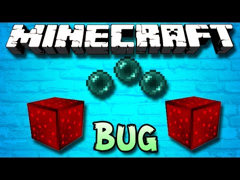 Как сделать баг в minecraft