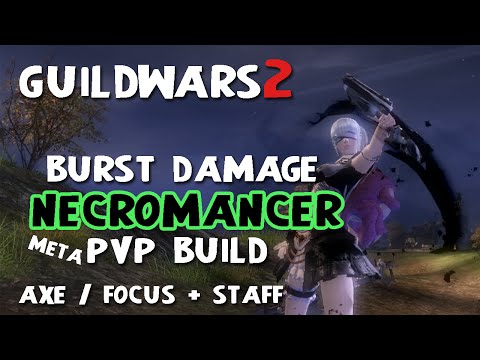 guild wars 2 necromancer - Here's a power necro build I've been using for awhile and is in the current pvp meta. If you like builds with huge damage output, tons of condi cleanse and a...