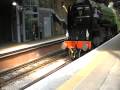 A1 Class Peppercorn 60163 Tornado arriving into Edinburgh Waverley with Top Gear on board 25/4/09!!!