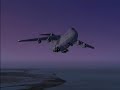 Lockheed-Martin C-5B Galaxy at Cape Canaveral