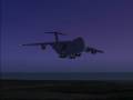 Lockheed-Martin C-5B Galaxy at Cape Canaveral