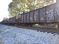 CSX empty rail train in Cartersville CSX empty rail train in Cartersville