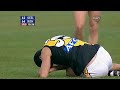 Paul Chapman takes a hit