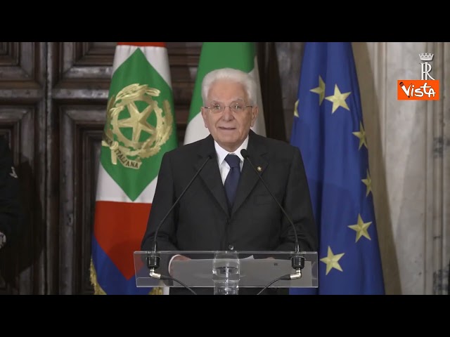 Mattarella: Mosca non può evocare la pace e muovere la guerra