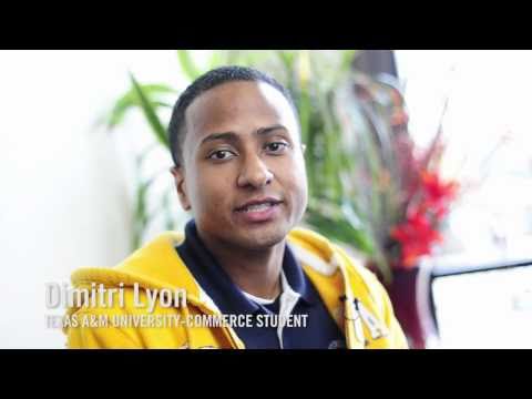 Dimitri Lyon talks about his experience at Texas A&M University-Commerce