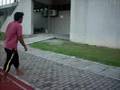 wall flip syamin