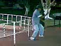 viejito break dance parque aleman
