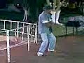 viejito break dance parque aleman