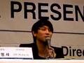 PIFFカン・ドンウォン記者会見１