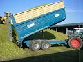 O Brien Bros. Tipping A Load Of Maize