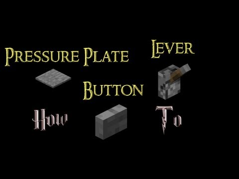 how to make a lever i minecraft