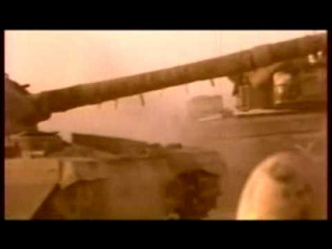 tank hitted(real footage of war)