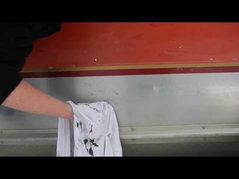 how to polish aluminum sink