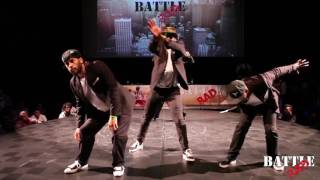 PRO-MOTION (Breakz & Brooke & Marvel & Marvel) – Battle BAD 2016 OPENING POPPING SHOWCASE