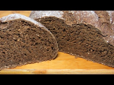 Хлеб черный в домашних условиях
