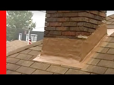 how to fix leak around chimney